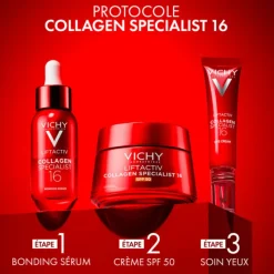 Vichy Crèmes De Jour|Crème De Jour></noscript>Liftactiv Collagen Specialist 16 SPF50
