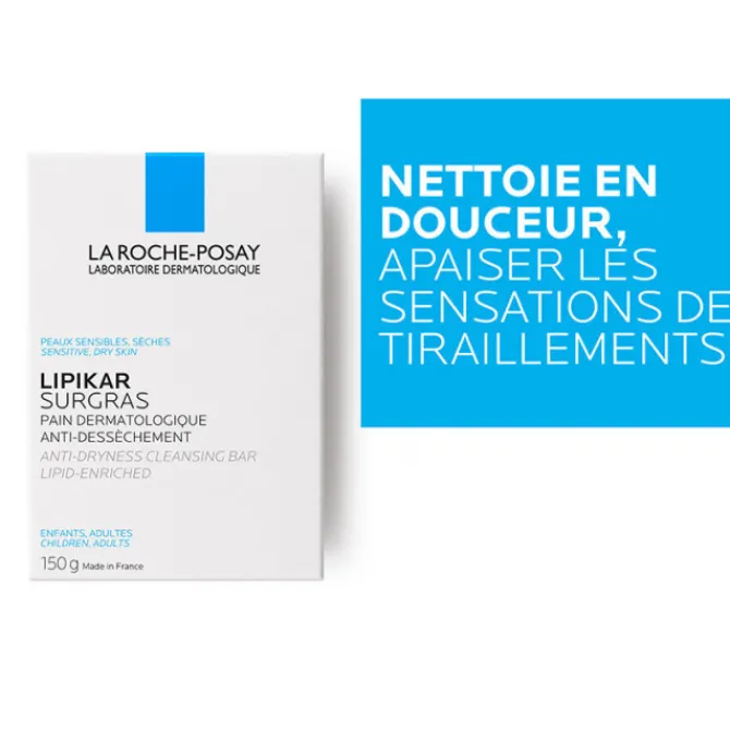 La Roche Posay Savons Solides|Savon Solide>Lipikar Surgras