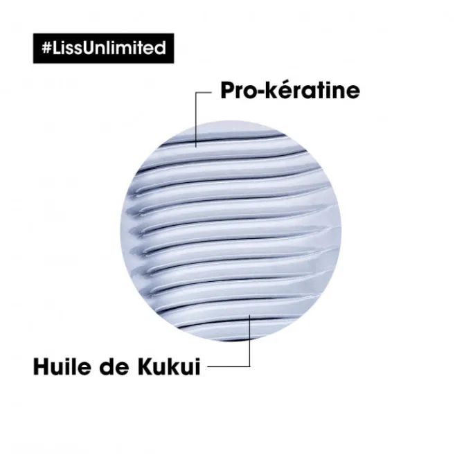 L'Oreal Professionnel Cheveux Bouclés / Ondulés / Frisés / Crépus|Shampooing>Liss Unlimited