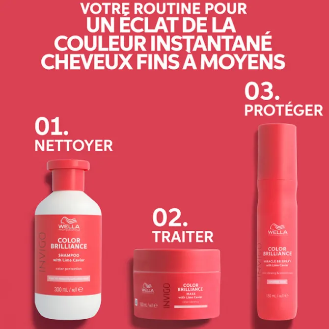 Wella Cheveux Colorés / Méchés|Cheveux Fins / Sans Volume>Masque