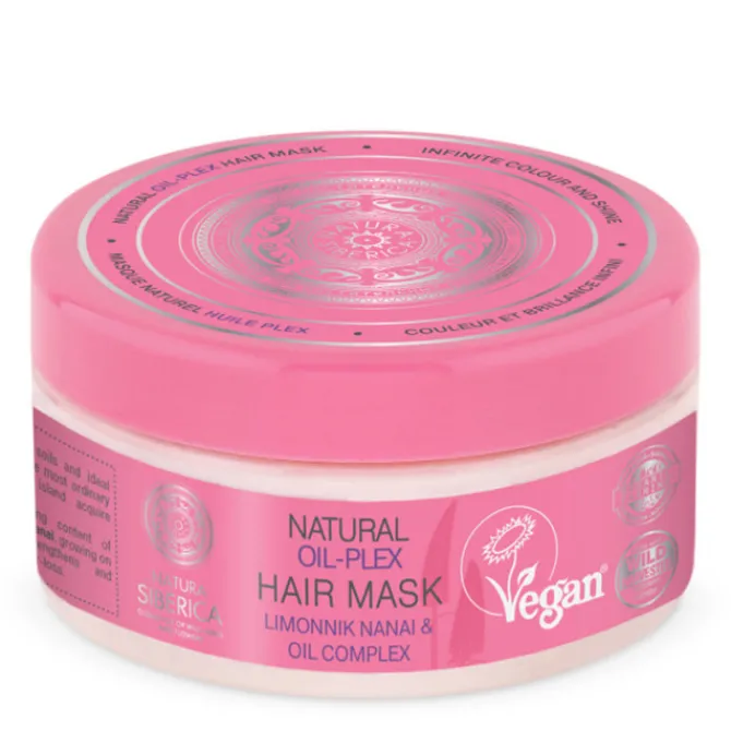 Natura Siberica Cheveux Colorés / Méchés|Masques>Masque Vegan aux Huiles Protectrices