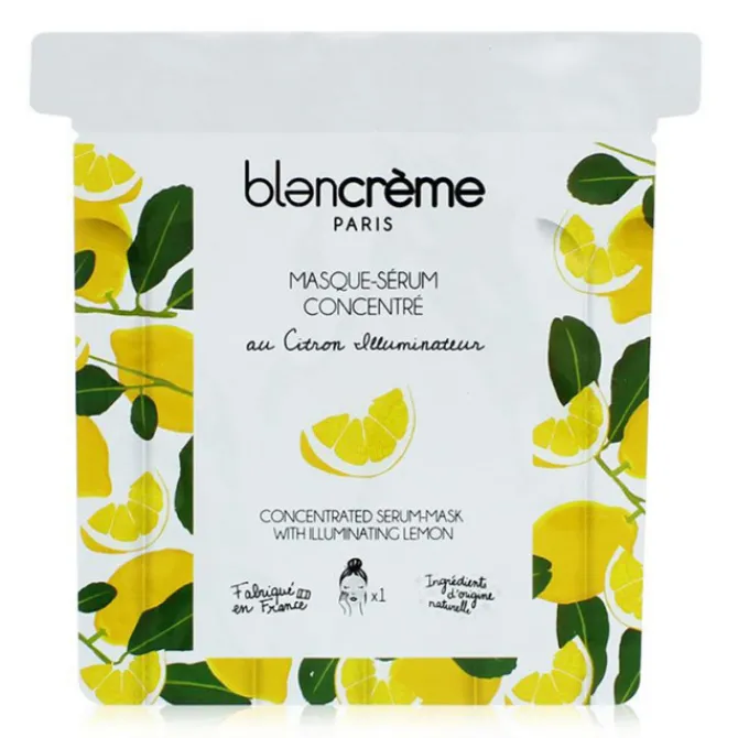 BLANCREME Masque>Masque Visage Tissé Eclat au Citron