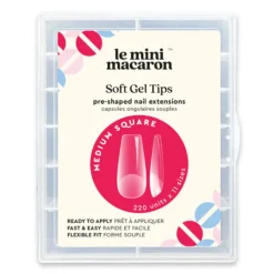 Le Mini Macaron Faux Ongles>Medium Square