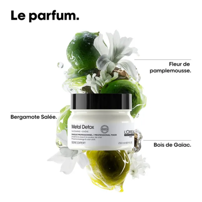 L'Oreal Professionnel Cheveux Colorés / Méchés|Masques>Metal Detox
