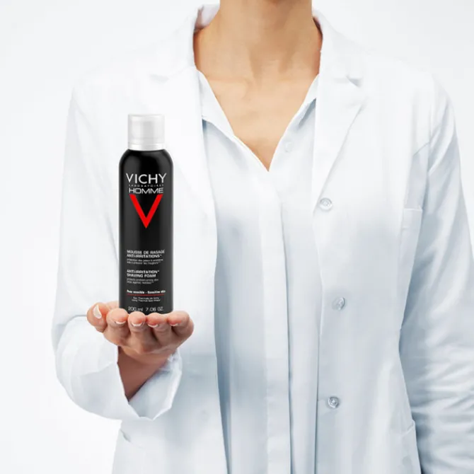 Vichy Rasage & Épilation|Soins Hommes>Mousse à raser Anti-Irritations