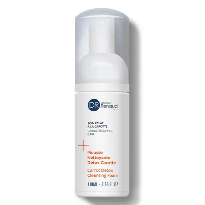 Docteur Renaud Démaquillant & Nettoyant>Mousse Nettoyante Détox Carotte