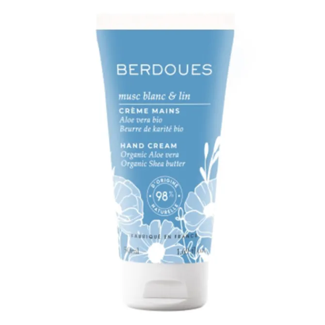 Berdoues Soin Des Mains & Pieds|Produit Complémentaire>Musc Blanc & Lin