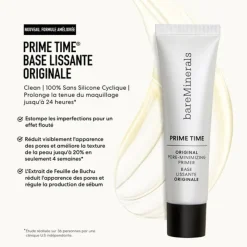 Bareminerals Base De Teint & Fixateur|Prime Time Original Pore-Minimizing Primer