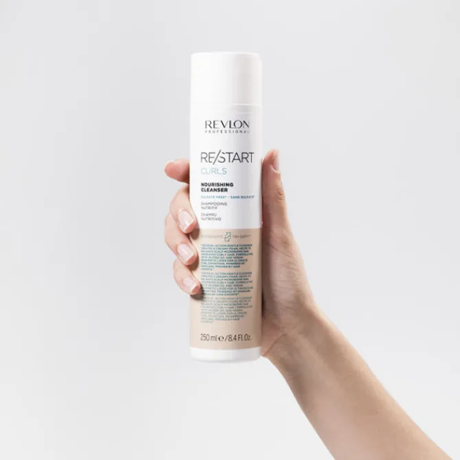 Revlon Professional Cheveux Bouclés / Ondulés / Frisés / Crépus|Shampooing>Restart Curls Nourishing Cleanser