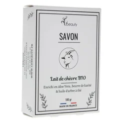 LH BEAUTY Savon Solide|Démaquillant & Nettoyant>Savon Masque au Lait de Chèvre Bio