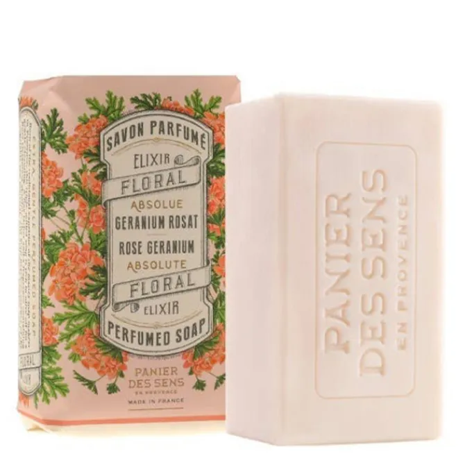 Panier des Sens Savon Solide>Savon Parfumé Géranium Rosat