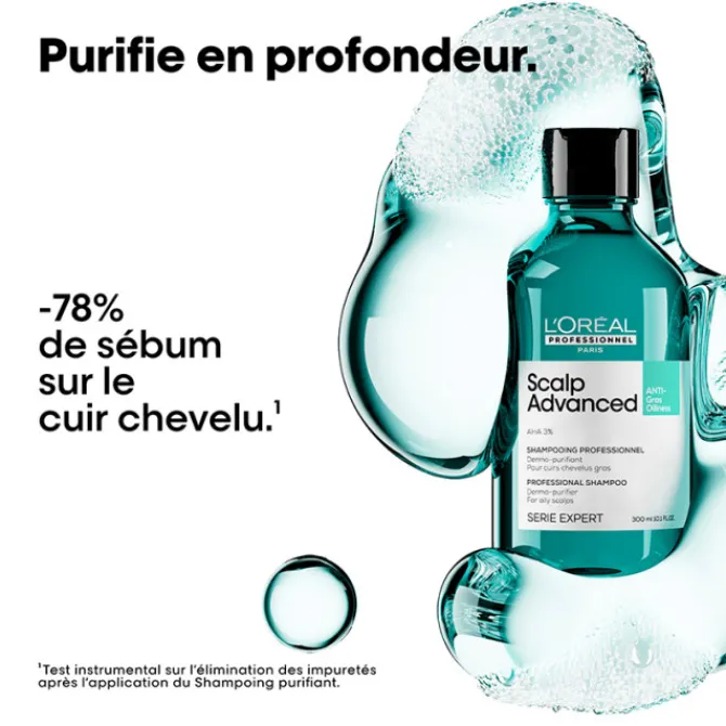 L'Oreal Professionnel Cheveux Gras|Shampooing>Scalp Advanced