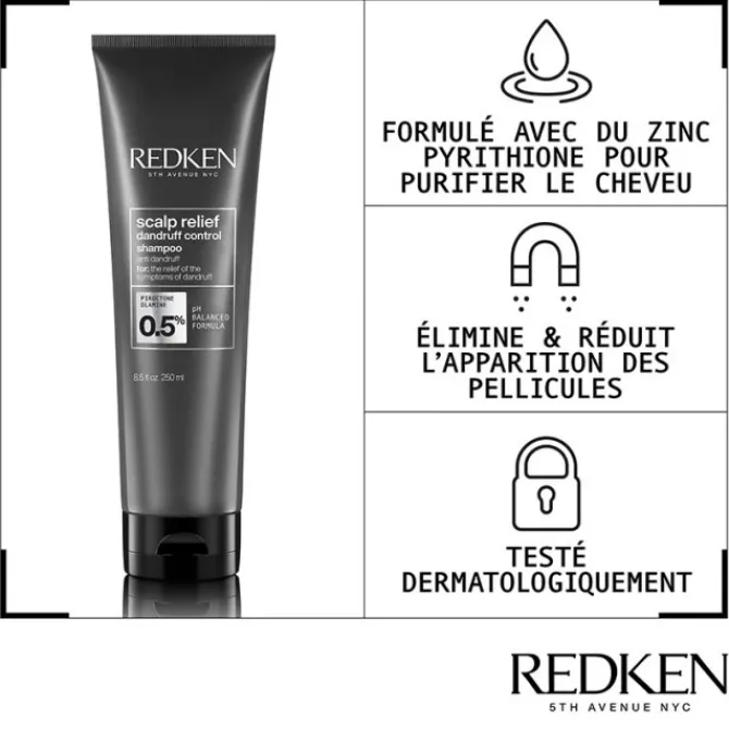 Redken Cuir Chevelu Sensible / Pellicules|Shampooing|Scalp Relief