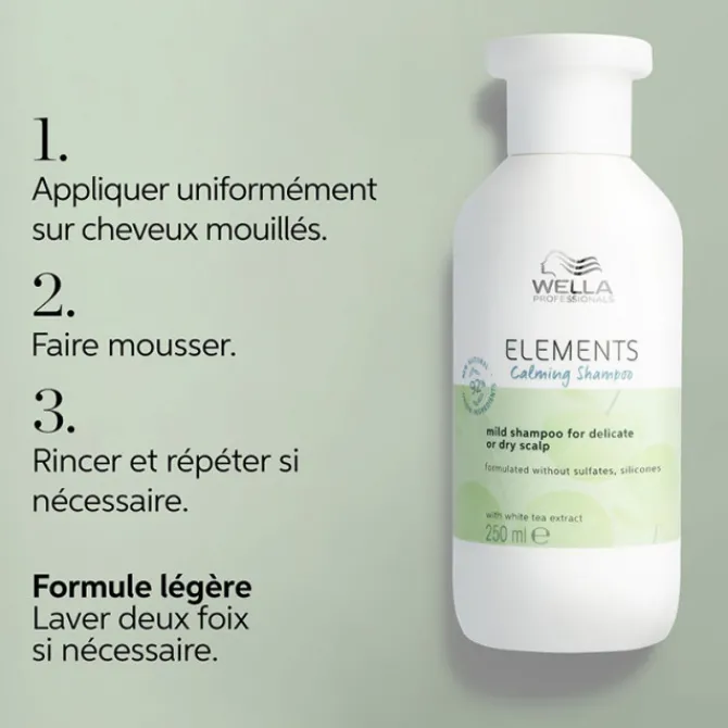Wella Cuir Chevelu Sensible / Pellicules|Shampooing>Shampoing Calming Sans Sulfate