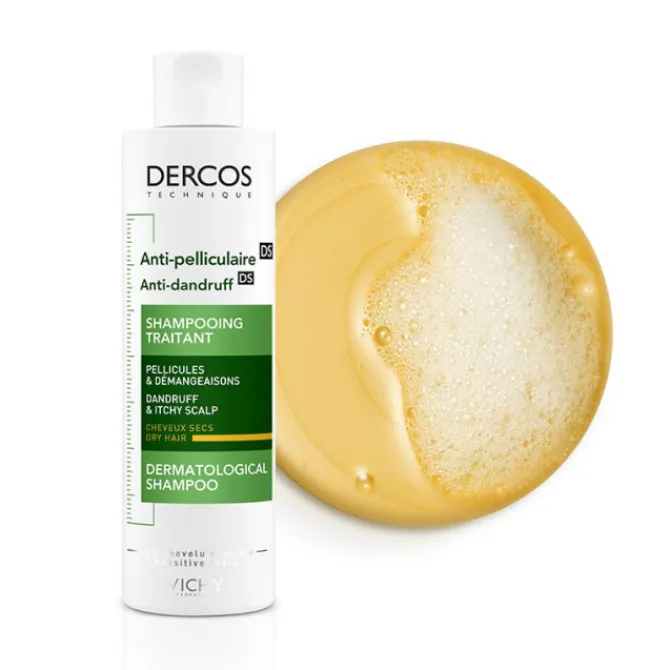 Vichy Shampooings|Cuir Chevelu Sensible / Pellicules>Shampooing traitant pellicules & démangeaisons