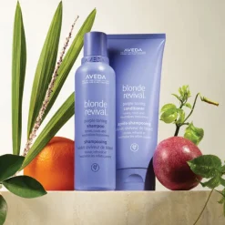 Aveda Cheveux Blonds / Décolorés / Gris / Blanc|Shampooing></noscript>Shampooing Violet Raviveur de Blond