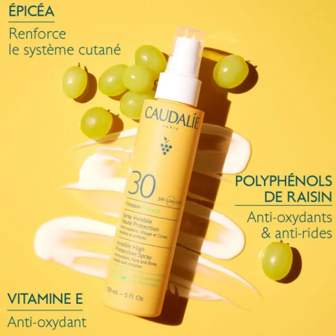 Caudalie Soins Solaires>Spray Invisible Haute Protection