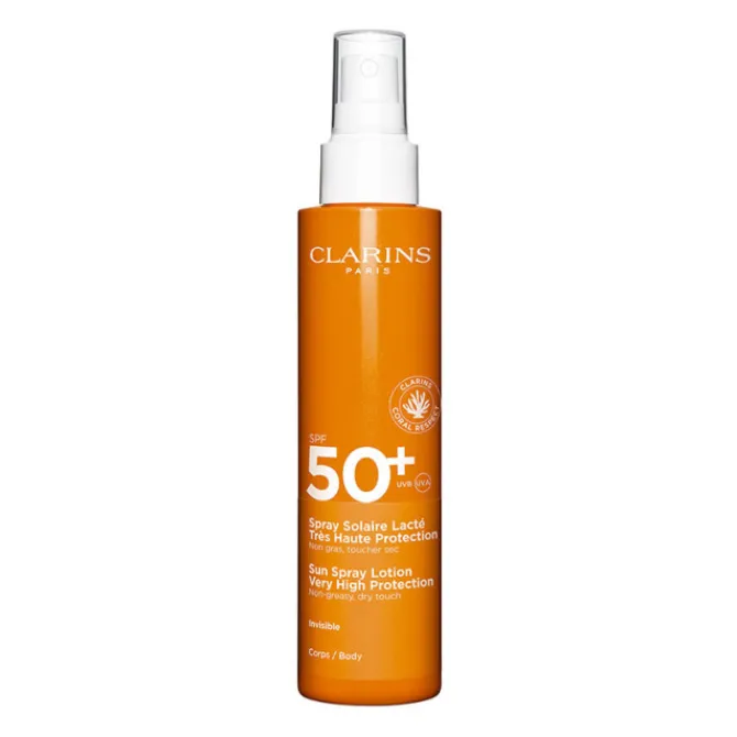 Clarins Protection Solaire Corps>Spray Solaire Lacté Très Haute Protection Corps SPF50+