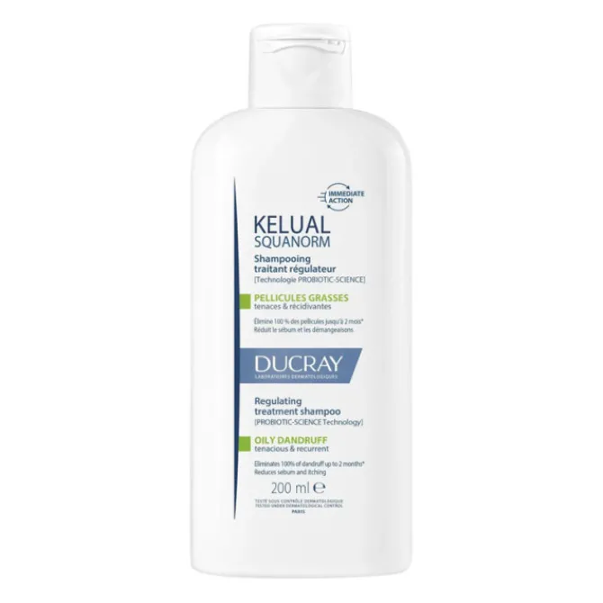 Ducray Shampooings|Cuir Chevelu Sensible / Pellicules>Squanorm - Shampooing traitant