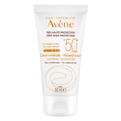 Avene Soins Solaires|Protection Solaire Visage>Très Haute Protection Crème Minérale SPF50+