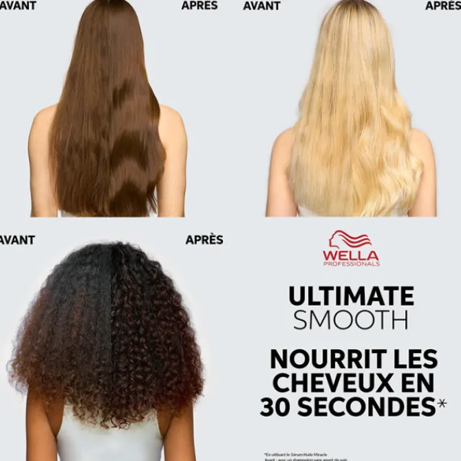 Wella Cheveux Bouclés / Ondulés / Frisés / Crépus|Après-Shampooing>Ultimate Smooth Après-Shampooing
