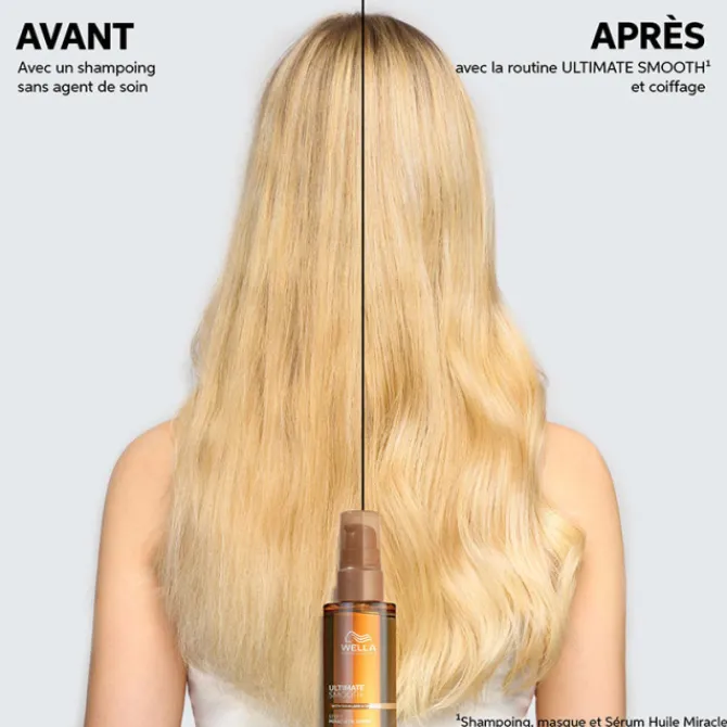 Wella Cheveux Bouclés / Ondulés / Frisés / Crépus|Huile & Sérum>Ultimate Smooth Sérum