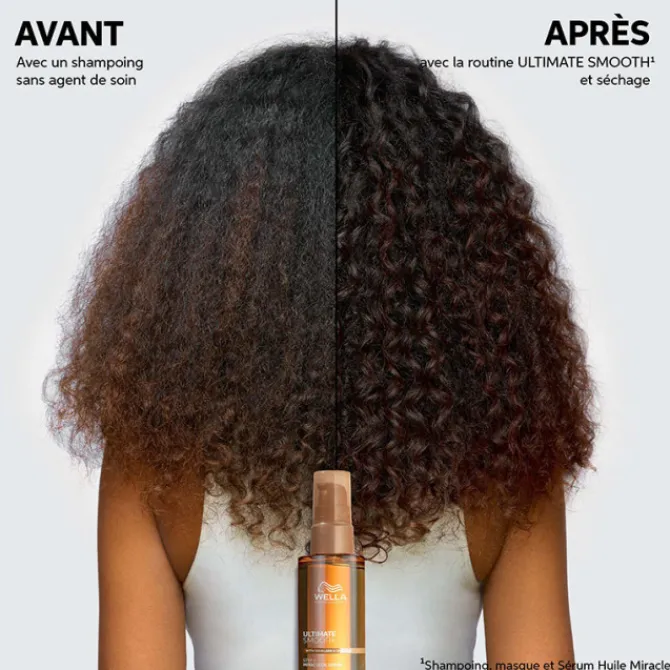 Wella Cheveux Bouclés / Ondulés / Frisés / Crépus|Huile & Sérum>Ultimate Smooth Sérum