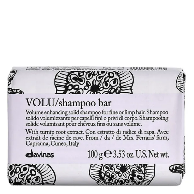 Davines Cheveux Fins / Sans Volume|Shampooing Solide>Volu Shampoo Bar