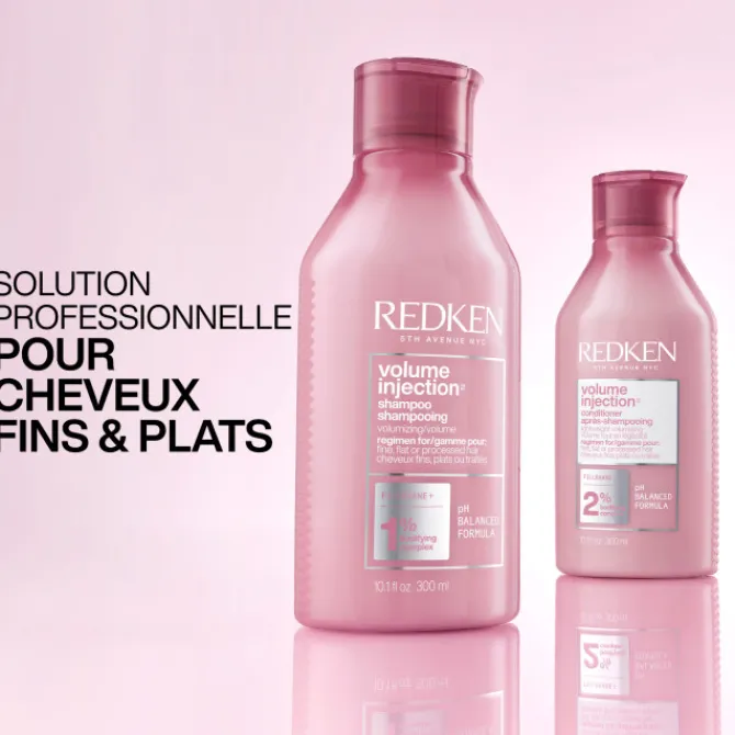 Redken Cheveux Fins / Sans Volume|Après-Shampooing|Volume Injection Après Shampooing