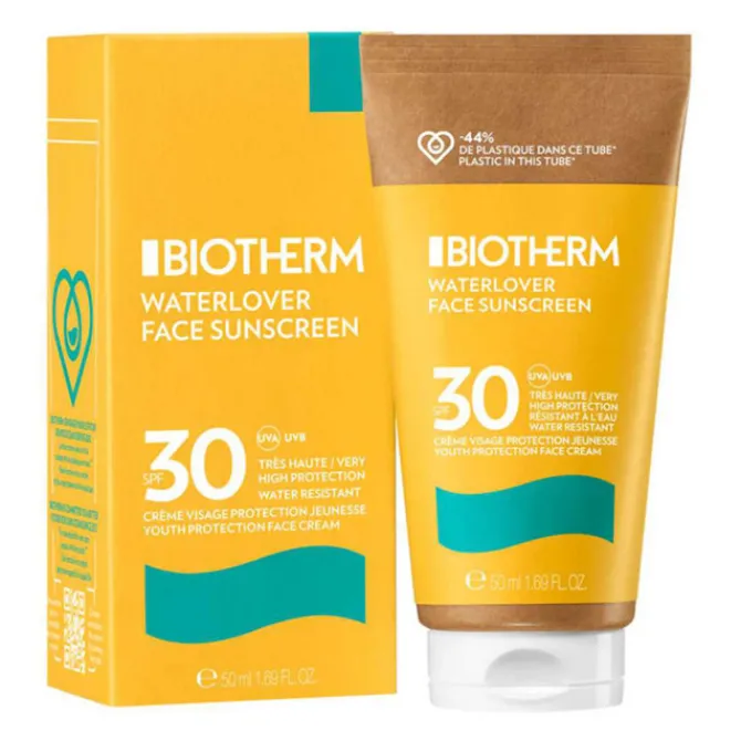 Biotherm Soins Solaires|Protection Solaire Visage>Waterlover Crème Solaire Visage