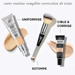 IT COSMETICS Crème Teintée, Bb & Cc Crème|Fond De Teint Fluide|Your Skin But Better CC+ Cream SPF50+